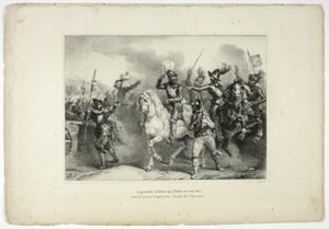 questo pennacchio abbagliante che fluttua sopra la mia testa... da Horace Vernet
