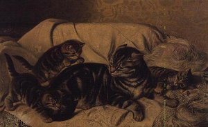 Giocando con la madre da Horatio Henry Couldery
