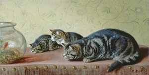 La festa della pesca da Horatio Henry Couldery