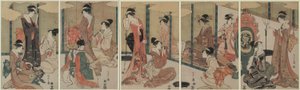 Storia di Joruri da Hosoda Eishi