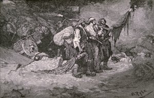 Il saccheggio di Panama da parte dei pirati di Henry Morgan da Howard (after) Pyle