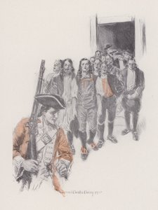 Illustrazione per Evangeline, Una Storia di Arcadia, di Henry Wadsworth Longfellow