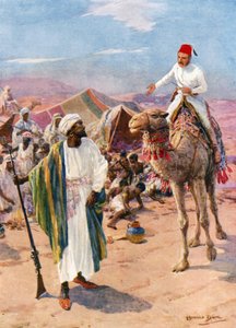 Solo e disarmato Gordon cavalca nel campo degli schiavisti