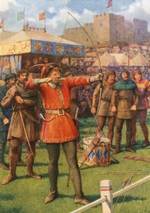 Robin Hood alle feste del Primo Maggio da Howard Davie