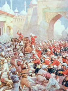 Sir Henry Havelock (1795-1857) al Soccorso di Lucknow da Howard Davie