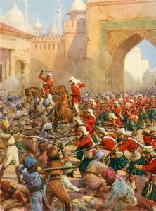 Sir Henry Havelock al soccorso di Lucknow da Howard Davie