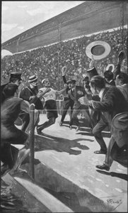 I Giochi Olimpici alla Mostra Franco-Britannica da Howard K. Elcock