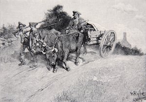 Portare la polvere a Bunker Hill da Howard Pyle