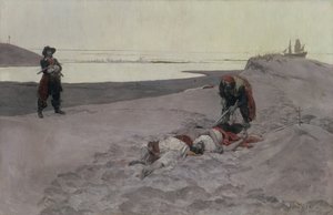 I morti non raccontano storie, 1899 da Howard Pyle