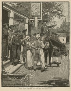 Si ferma al segno della banderuola da Howard Pyle