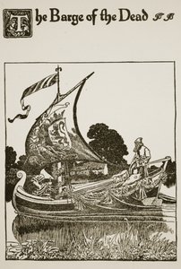 La chiatta dei morti, illustrazione da 