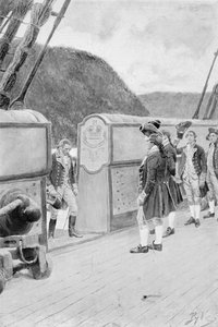 La fuga di Arnold sulla nave da guerra britannica 