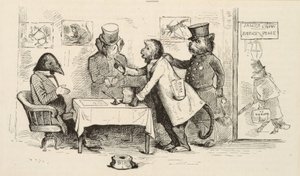 La volpe, la scimmia e il maiale da Howard Pyle