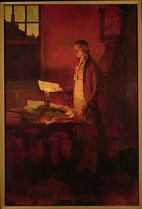 Thomas Jefferson scrive la Dichiarazione di Indipendenza, da 