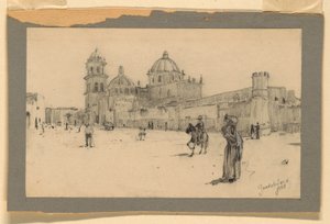 Una chiesa a Guadalajara (Messico) da Howard Russell Butler