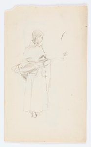Senza titolo (Ragazza in fiore)