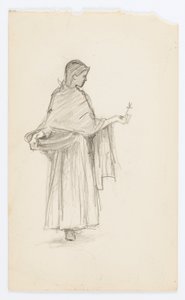 Senza titolo (Ragazza in fiore)