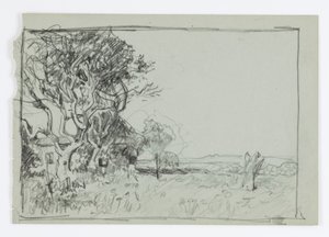 Senza titolo (Albero con casa)