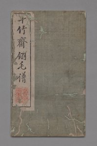 Manuale di pittura e calligrafia dello Studio dei Dieci Bambù Shizhuzhai shuhua pu: Uccelli, 1675-1800 da Hu Zhengyan
