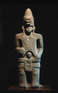 Statua, periodo post-classico (900-1521) da Huaxtec Huaxtec