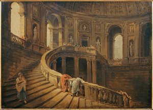 La scala a chiocciola del palazzo Farnese di Caprarola - La scala a chiocciola del palazzo Farnese di Caprarola ...