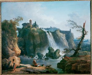 La cascade de Tivoli - The waterfall at Tivoli …