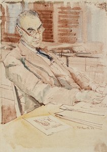 Ritratto di Sir Karl Theodore Parker, CBE da Hubert Andrew Freeth