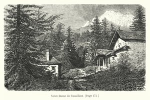 Illustrazione per Les Deux Robinsons de la Grande-Chartreuse (incisione)