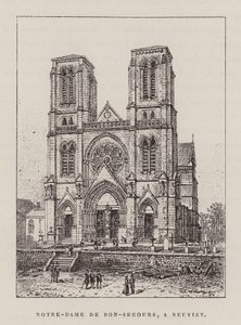 Notre-Dame De Bon-Secours, A Neuvizy (incisione)