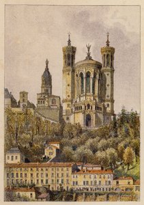 Notre-Dame de Fourvières, a Lione da Hubert Clerget