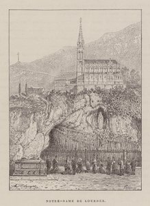 Nostra Signora di Lourdes da Hubert Clerget