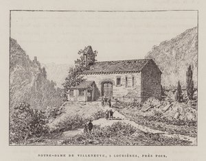 Notre-Dame De Villeneuve, A Lourieres, Pres Foix da Hubert Clerget