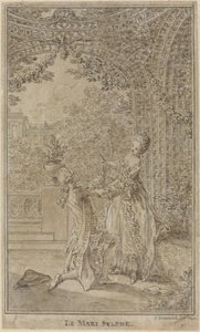 Il marito silfo da Hubert Francois Gravelot