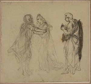 Studio per "La Pharsale" di Lucain, Canto II