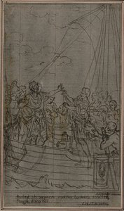 Studio per "La Pharsale" di Lucain, Canto IX