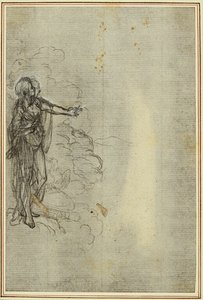 Studio per "La Pharsale" di Lucain, Canto I, Figura femminile in piedi