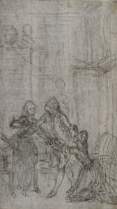 Studio per la vignetta-frontespizio de "L