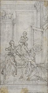 Studio per la vignetta-frontespizio de "L