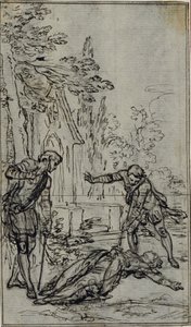 Studio per la vignetta de "La Pucelle d