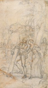 Studio per "La Tempesta" di William Shakespeare da Hubert Francois Gravelot