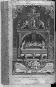 Il monumento a Enrico II e Riccardo I nell