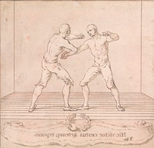 Due Pugili da Hubert Francois Gravelot