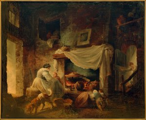 Cucina italiana da Hubert Robert