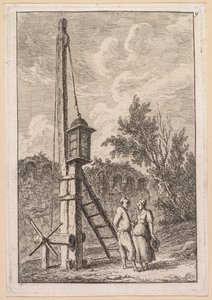 Le serate di Roma: Il palo da Hubert Robert