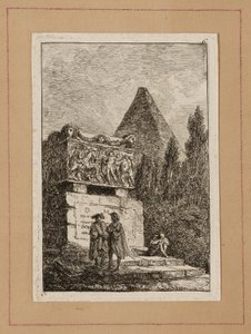 Tavola sei da Sere a Roma da Hubert Robert