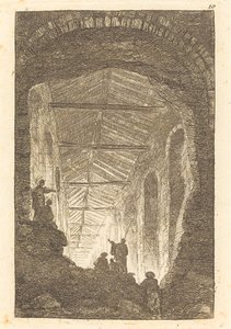 La galleria antica da Hubert Robert