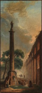 La fontana da Hubert Robert