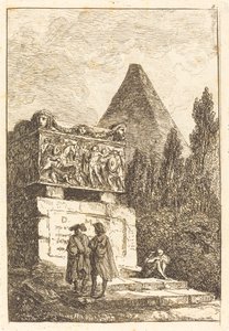 Il sarcofago da Hubert Robert