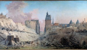 La demolizione delle case del Pont au Change nel 1788