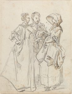 Tre signore che chiacchierano